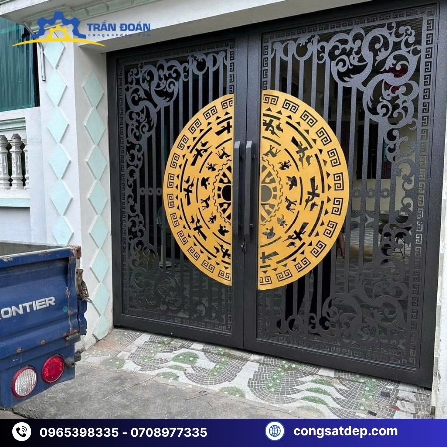Quy trình thi công cổng sắt chuyên nghiệp tại Bình Dương