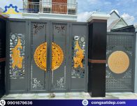 Cổng Sắt Đẹp - Cửa sắt Nam Thiên Phát