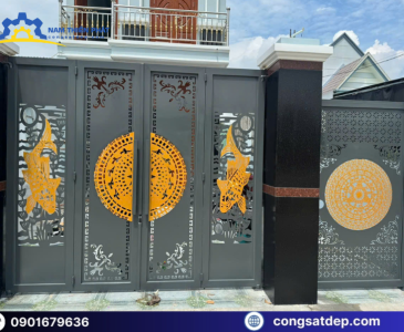 Gia công cổng sắt theo yêu cầu đáp ứng đa dạng phong cách kiến trúc từ cổ điển đến hiện đại