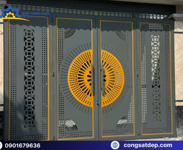 Lan can sắt nghệ thuật kết hợp độ an toàn và tính thẩm mỹ cho mọi không gian sống
